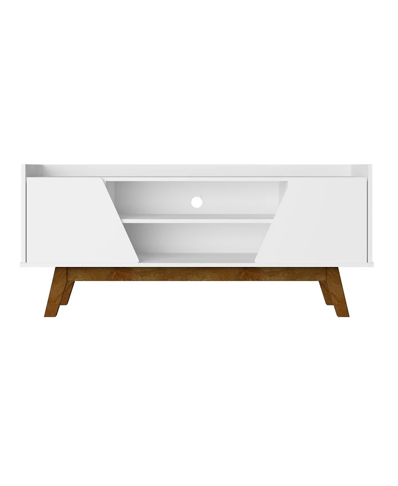 Manhattan Comfort Marcus 53.14" 4-Shelf Tv Stand Fits TVs up to 55"