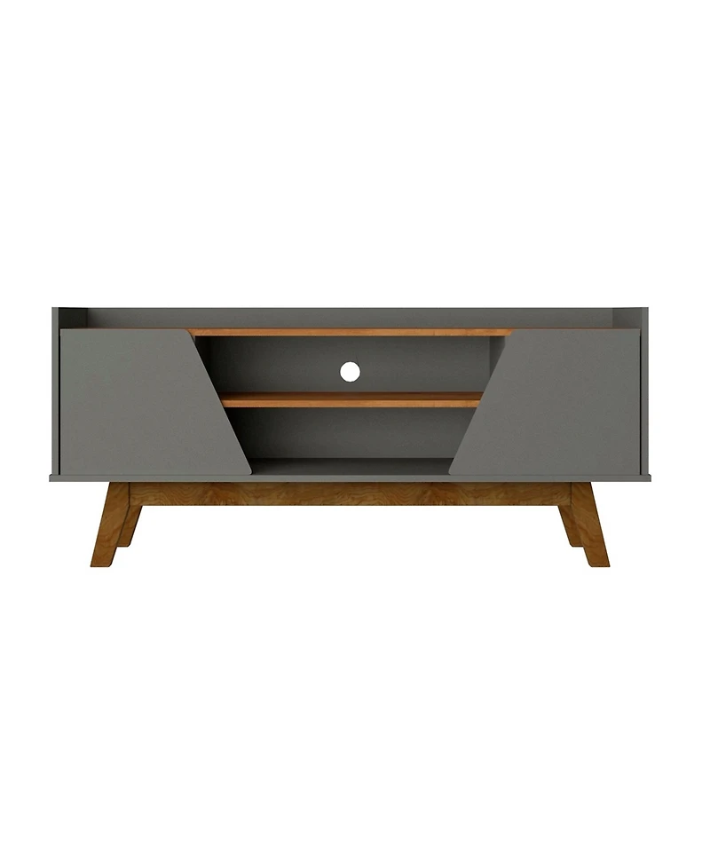 Manhattan Comfort Marcus 53.14" 4-Shelf Tv Stand Fits TVs up to 55"