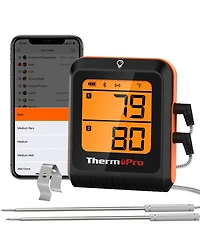ThermoPro Pack of 1 TP920W 500' Range Smart Bluetooth Meat Food Thermometer