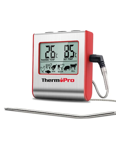 ThermoPro Pack of 1 TP16W Digital Meat Cooking Smoker Kitchen Grill Bbq Thermometer