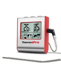 ThermoPro Pack of 1 TP16W Digital Meat Cooking Smoker Kitchen Grill Bbq Thermometer