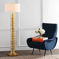 Serena Metal Led Floor Lamp