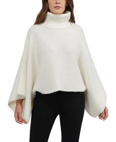 Bebe Women's Oversized Mock Neck Sweater