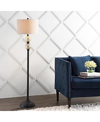 Jonathan Y January Glassmetal Led Floor Lamp