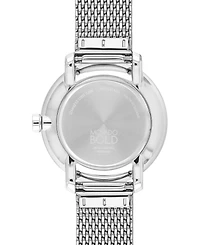 Movado Women's Swiss Bold Shimmer Stainless Steel Mesh Bracelet Watch 34mm