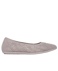 Skechers Women's Cleo 2.0 - Glitzy Days Slip-On Casual Ballet Flats from Finish Line