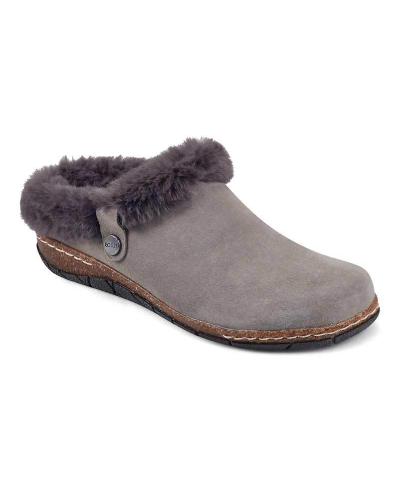 Earth Women's Elena Cold Weather Cozy Slip-On Clogs