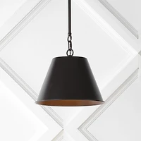 Jonathan Y Harper Industrial Farmhouse Iron Led Pendant