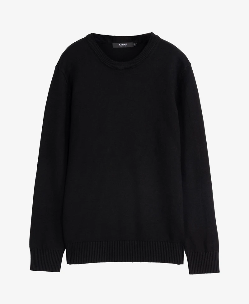 Xray Boy's Basic Crew Neck Sweater