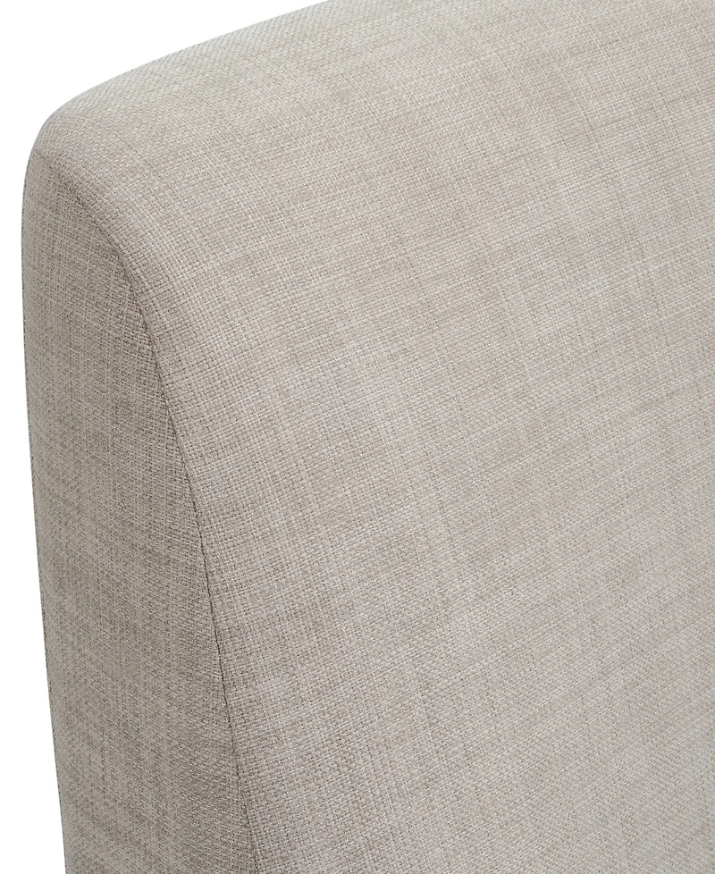 Ink+Ivy 23.25" 2-Pc. Frank Wide Fabric Upholstered Dining Chair