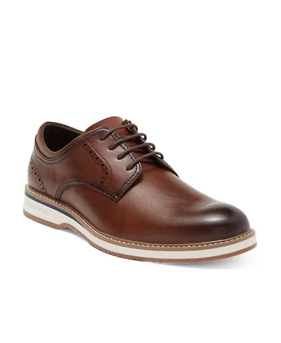 Rush Gordon Men's Hybrid Dress Casual Lace-Up Plain Toe Derby Shoes