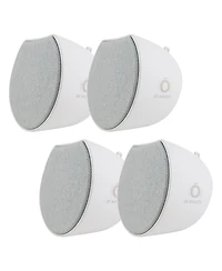 Oc Acoustic Newport Plug-in Outlet Speaker with Bluetooth 5.1 and Built-in Usb Type-a Charging Port - Set of 4