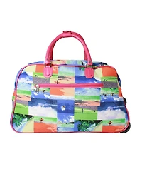 World Traveler Oceanside 21" Carry-On Rolling Duffel Bag