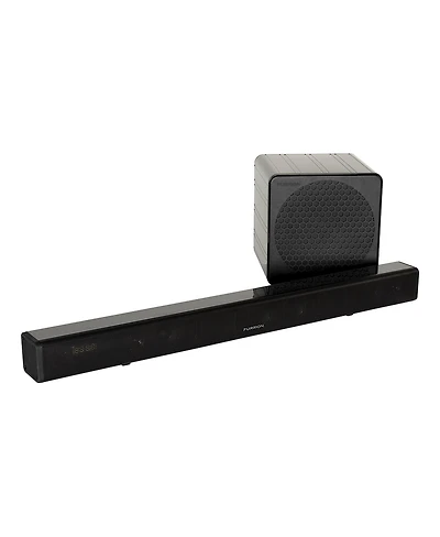 Furrion Aurora 130W 2.1 Outdoor Sound System with 8" Wireless Subwoofer, Bluetooth, Hdmi-arc, & Optical Inputs