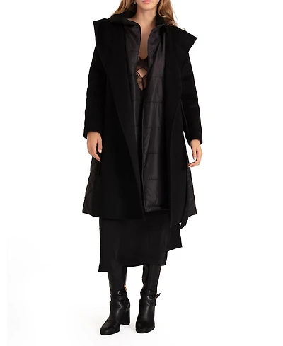 Belle & Bloom Women's Walk Me Home Convertible Coat