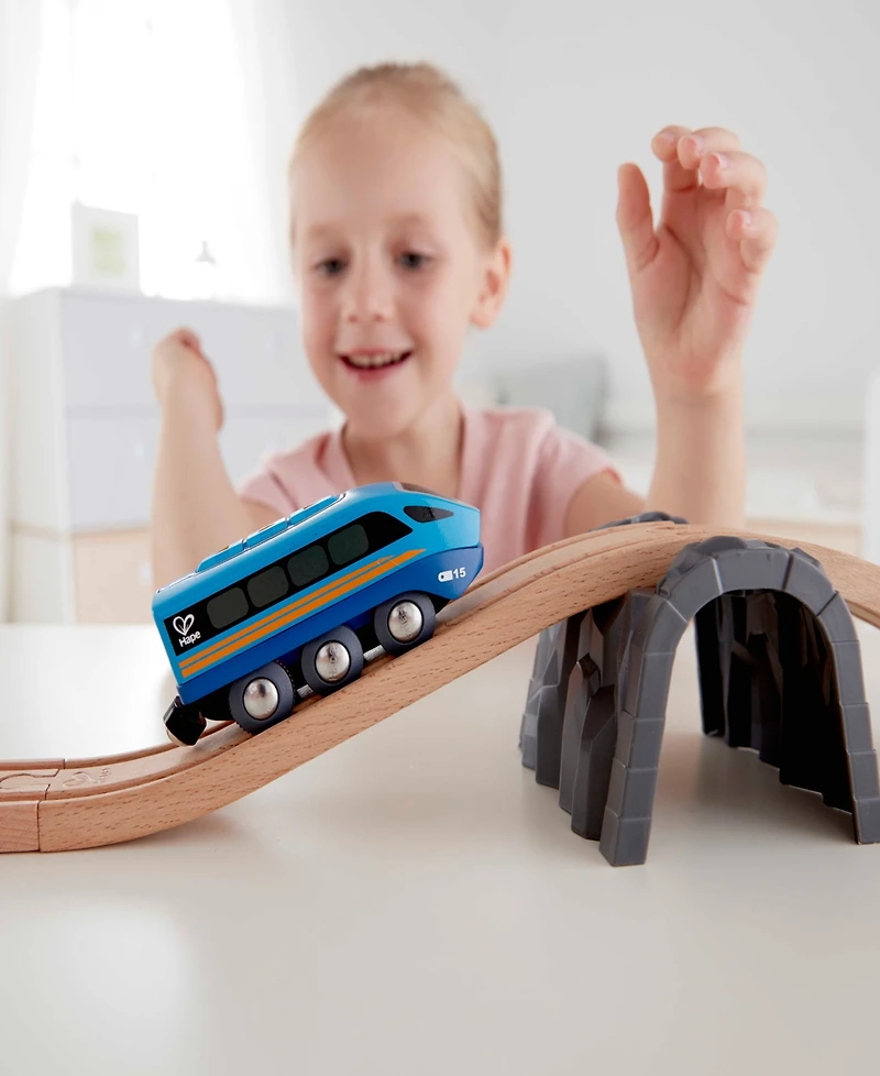 Hape Remote Control Engine Blue Train Remote Control Vehicle