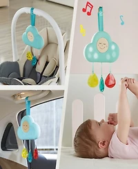 Hape Musical Cloud Light Baby Crib Toy