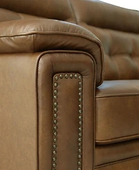 Harrison 43" Leather Traditional Chair