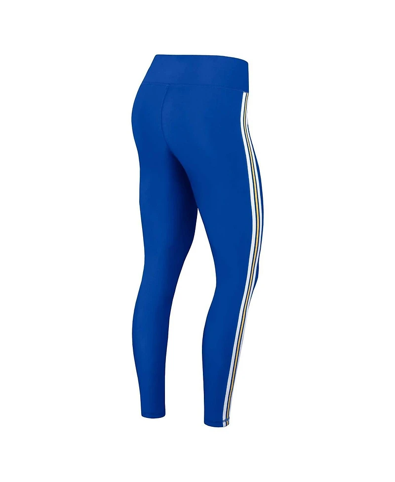 Women's Wear by Erin Andrews Royal Los Angeles Rams Color Block Leggings