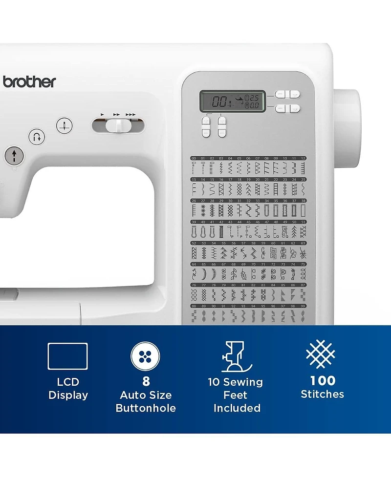 CP100X Computerized Sewing and Quilting Machine