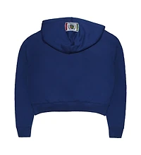 Cross Colours Mens Hbcu Patches Crop Hoodie