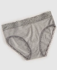 State of Day Women's Cotton Blend Lace-Trim Hipster Underwear, Created for Macy's