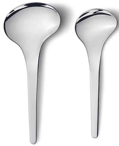 Georg Jensen Bloom Serving Spoons, 2 Piece