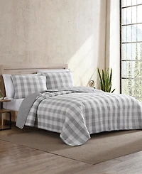 Eddie Bauer Lakehouse Plaid 3-Pc. Quilt Set, Full/Queen