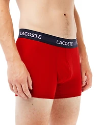 Lacoste Men's 3-Pack Microfiber Trunk Underwear