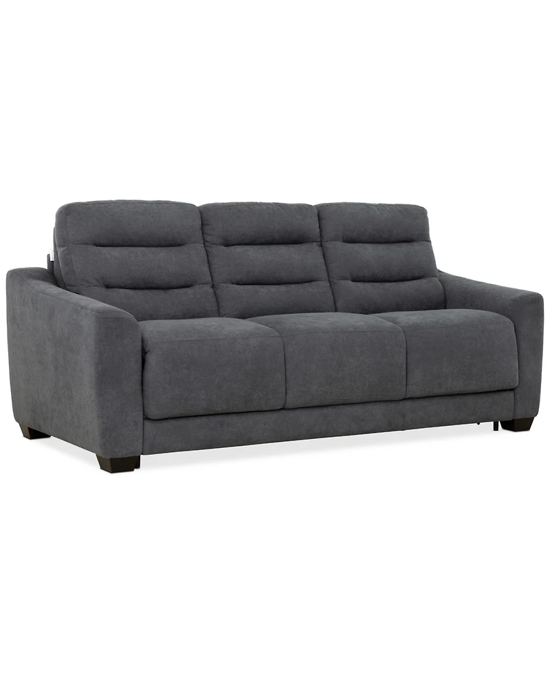 Luca 83" Queen Stearns & Foster Fabric Sleeper Sofa, Created for Macy's