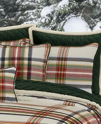 J Queen New York Christopher Plaid 3Pc. Duvet Cover Set, King/California King