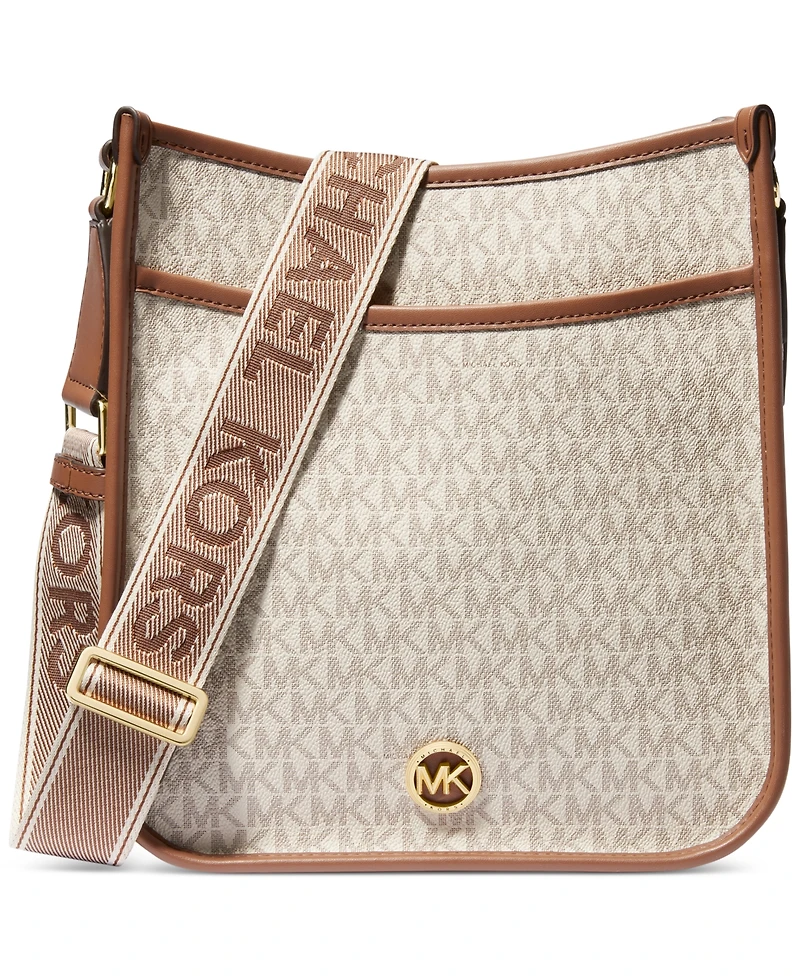 Michael Kors Jet Set Travel 40mm Logo Webbing Strap