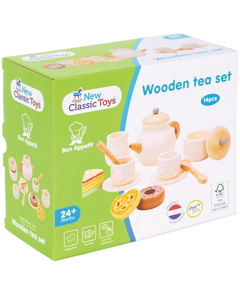 New Classic Toys Tea Set, Imaginative Play