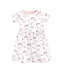 Luvable Friends Toddler Girls Stylish All-Season Dress 2Pk