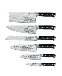 Cuisine::pro Kiyoshi Kiyo Steel 7 Piece Knife Block Set