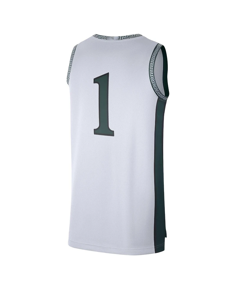 Nike Men's #1 Michigan State Spartans Limited Authentic Jersey