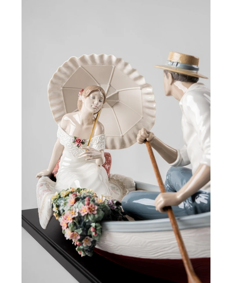 Lladro Romance on The Lake Limited Edition Sculpture
