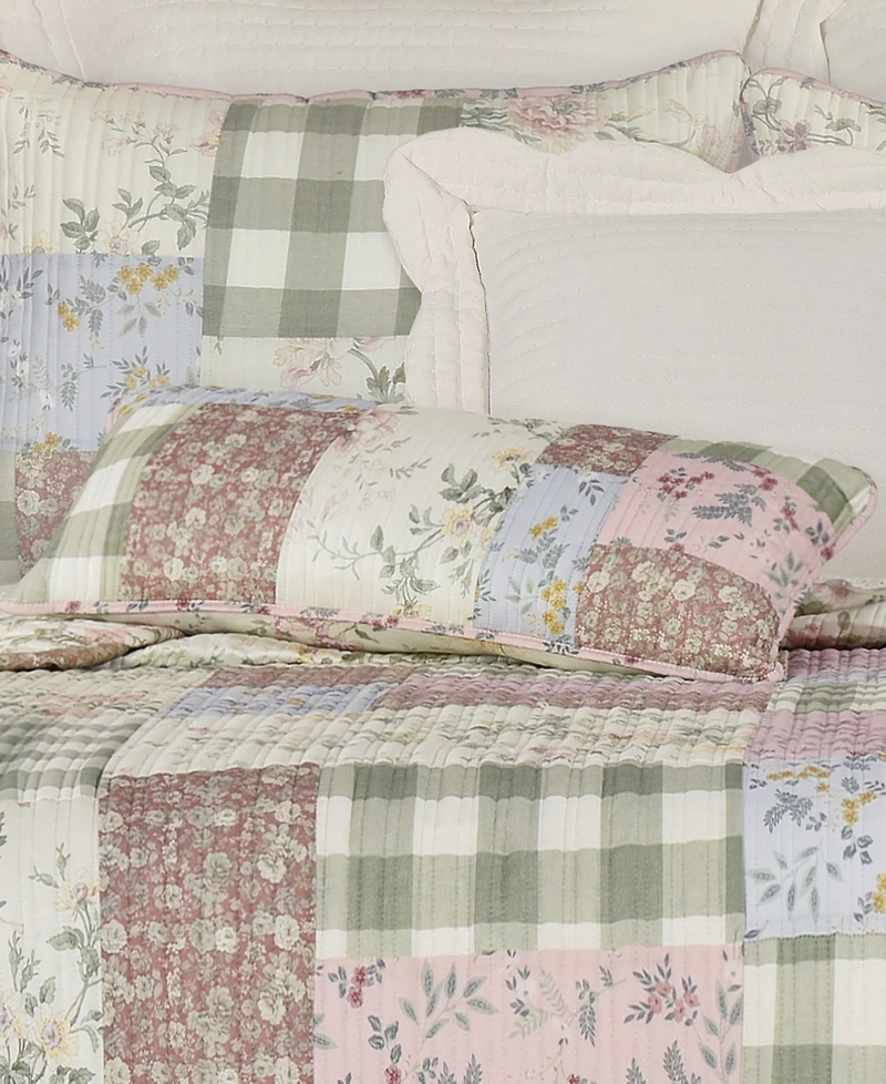 Piper & Wright Eloise Quilted Decorative Pillow, 12" x 24"