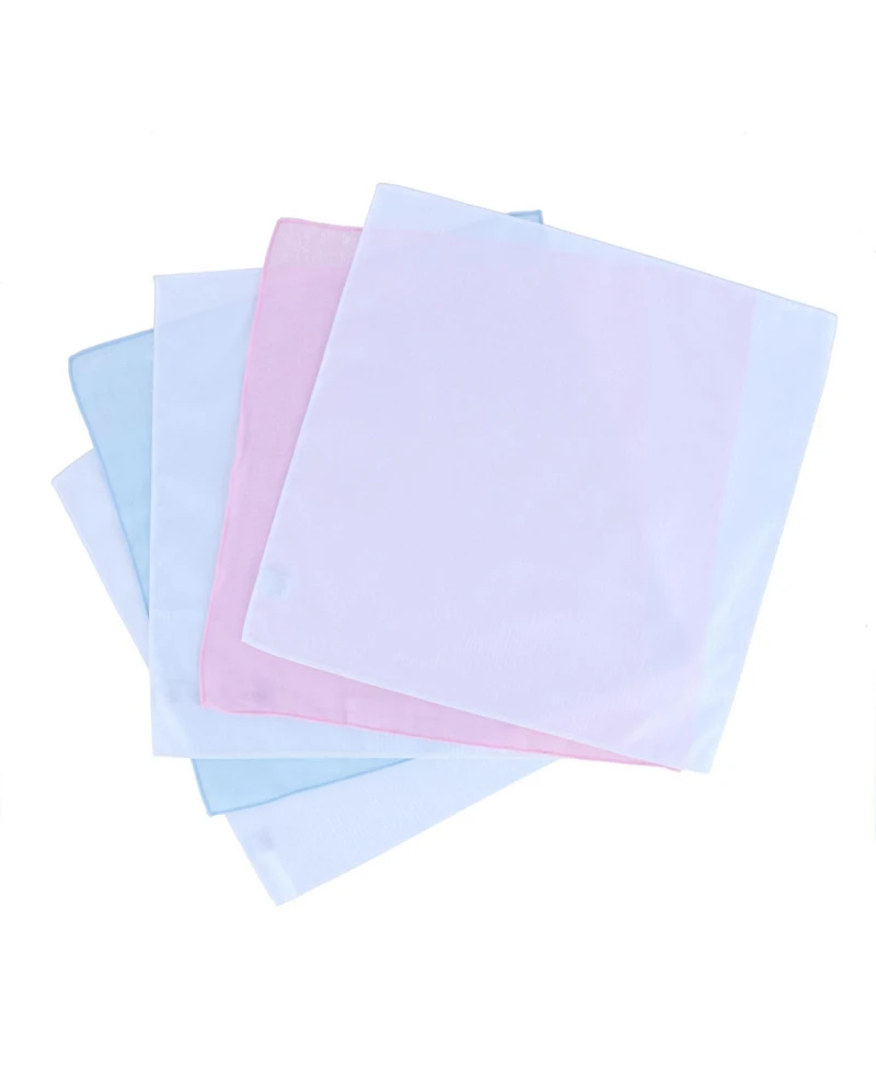 Trafalgar Dapper Premium Cotton Handkerchiefs (5 Pack)