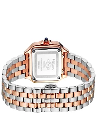 GV2 by Gevril Women's Milan Two-Tone Stainless Steel Watch 27.5mm