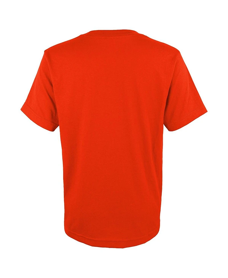 Big Boys Fanatics Orange Houston Astros 2023 Postseason Locker Room T-shirt