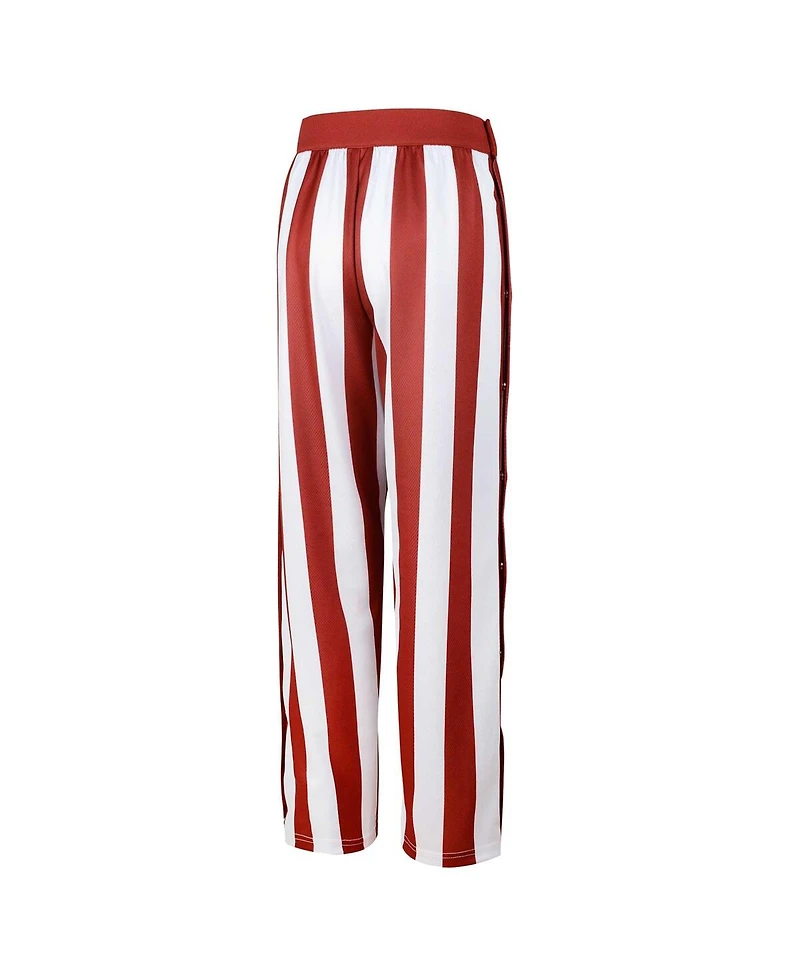 Big Boys Crimson, White Indiana Hoosiers Candy Stripe Pants