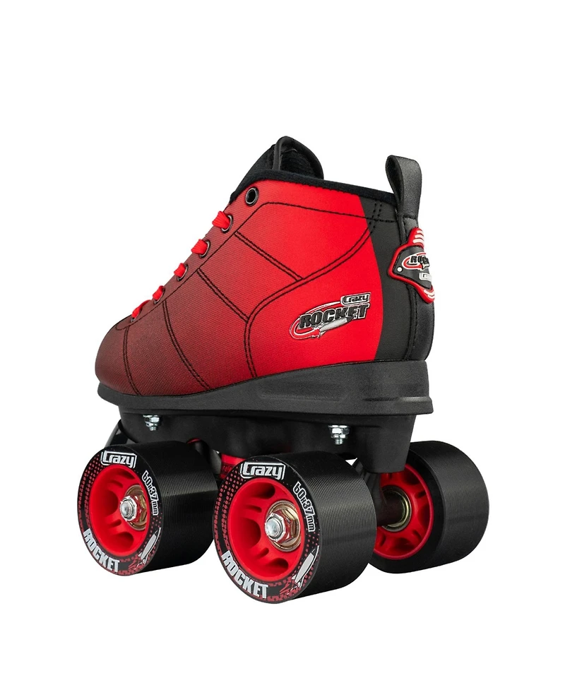 Crazy Skates Adjustable Rocket Roller For Girls And Boys - Great Beginner Kids Quad