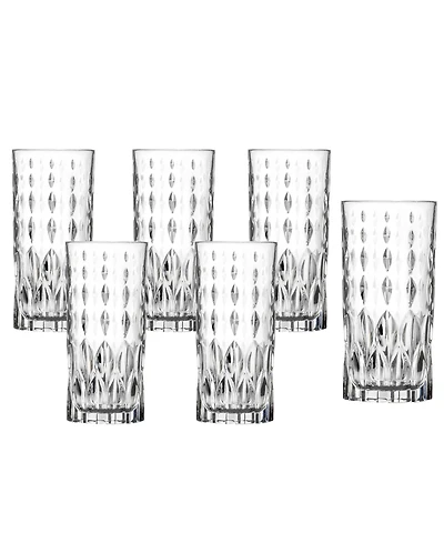 Lorren Home Trends Marilyn Set of 6 High Ball