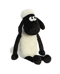 Aurora Medium Shaun The Sheep Playful Plush Toy White 11"