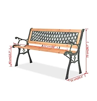 Patio Bench 48" Wood