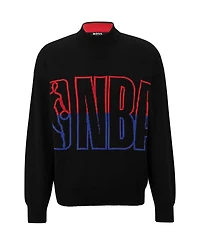 Boss by Hugo Men's Nba Relaxed-Fit Sweater