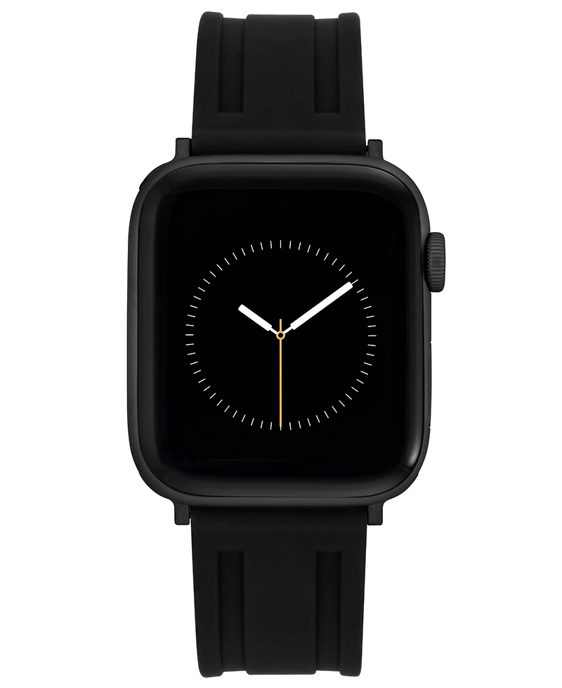 Vince Camuto Men's Premium Silicone Band Compatible with 42mm, 44mm, 45mm, Ultra