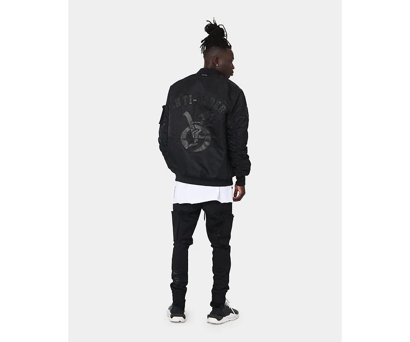 The Anti Order Mens Antidote Oversized Bomber Jacket