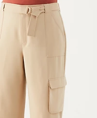 Ella Rafaella Plus Size Wide Leg Cargo Pants